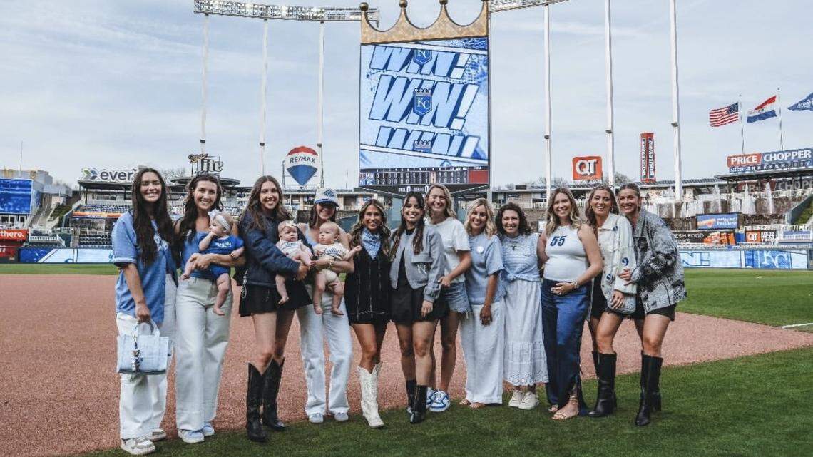 Royals moms and babies steal the show at Kauffman Stadium