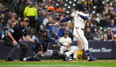 Brewers rally for 6-2 win over Tampa Bay to spoil McClanahan's first game appearance since 2023