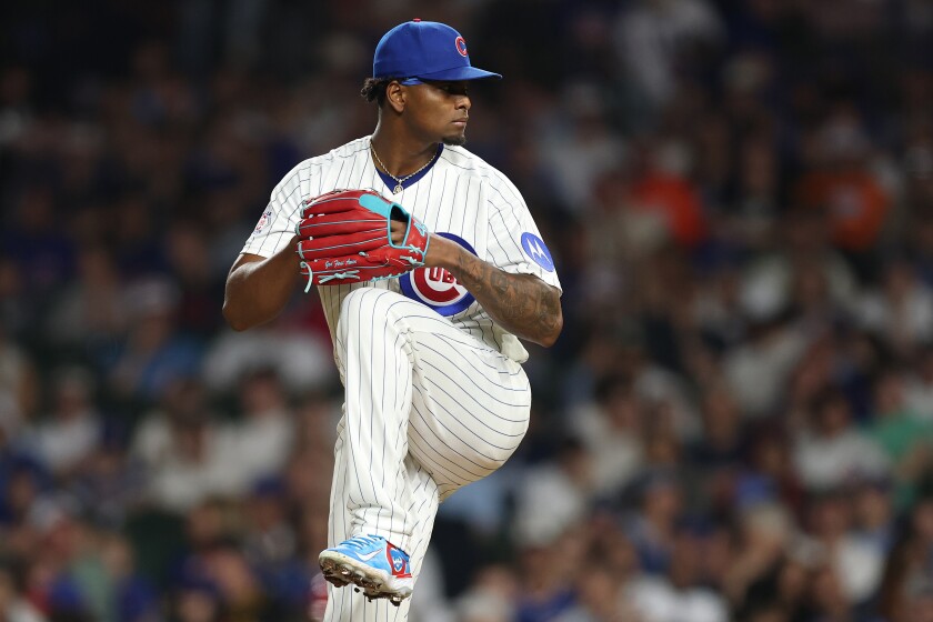 Los Angeles Angels v Chicago Cubs