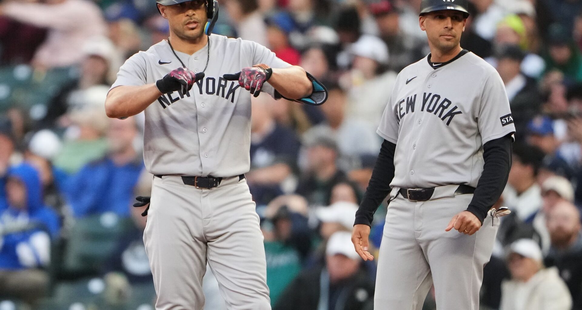 Fried throws 7 innings of 3-hit ball and Stanton drives in 2 runs as Yankees beat Mariners 5-0