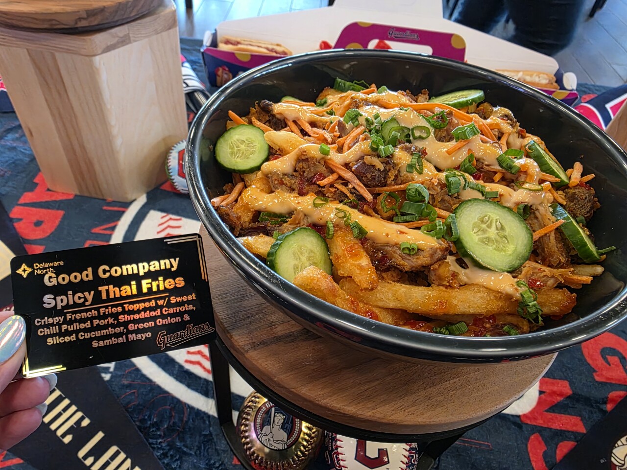 Guardians spicy thai fries 