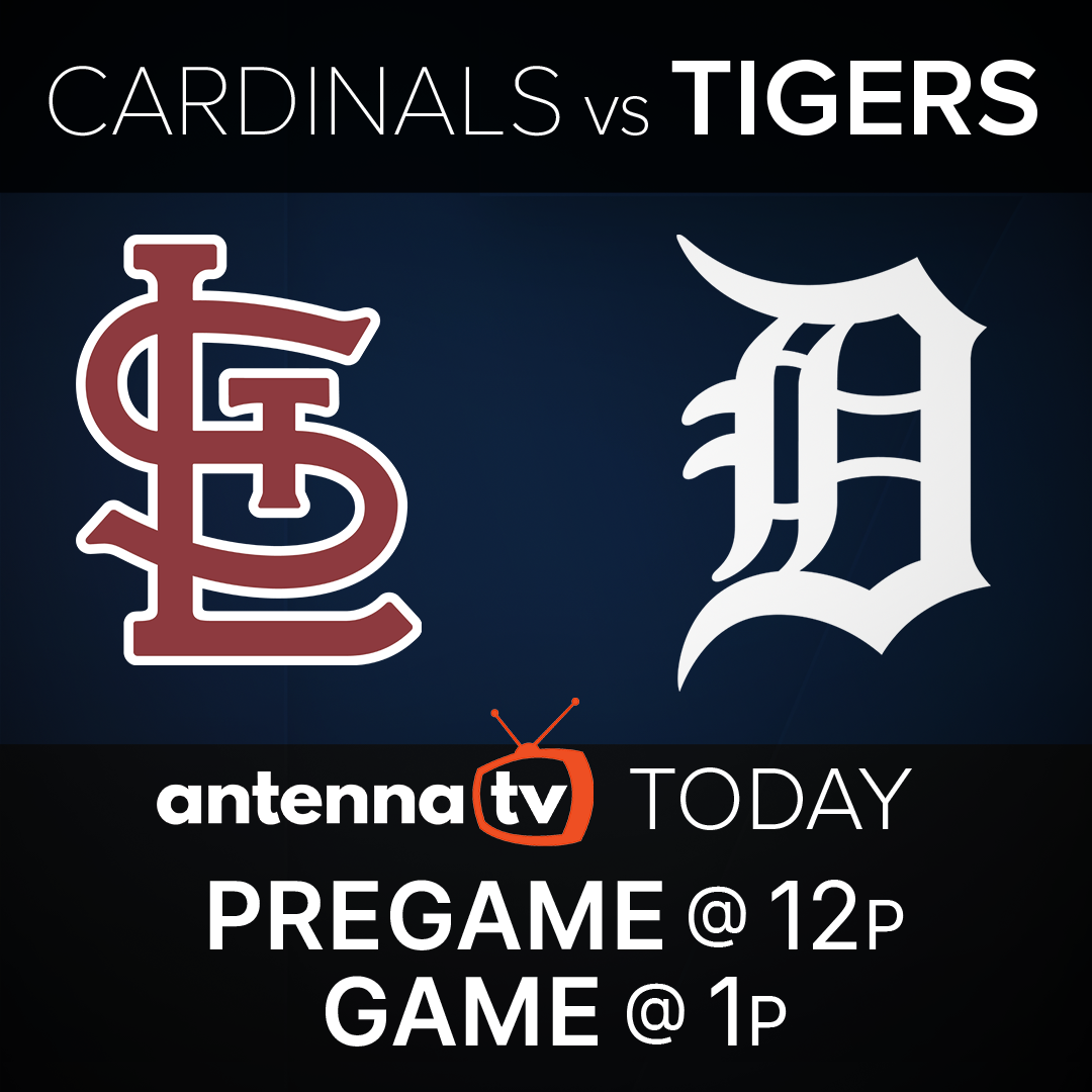 Cardinals versus Tigers antenna TV