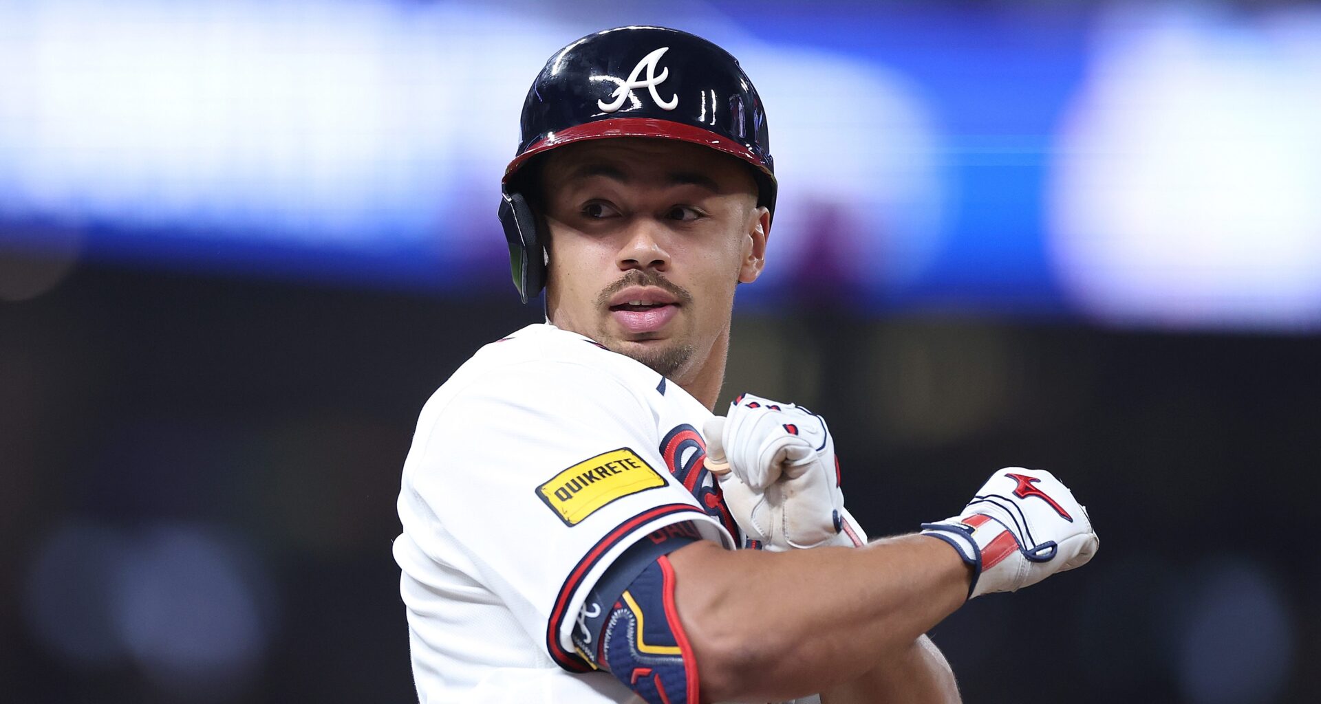 Drake Baldwin Braves Start Matches Rare Hank Aaron Feat