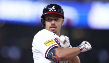 Drake Baldwin Braves Start Matches Rare Hank Aaron Feat