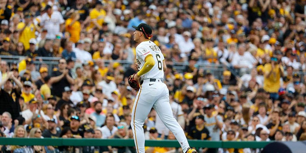 Konnor Griffin announces arrival with RBI double