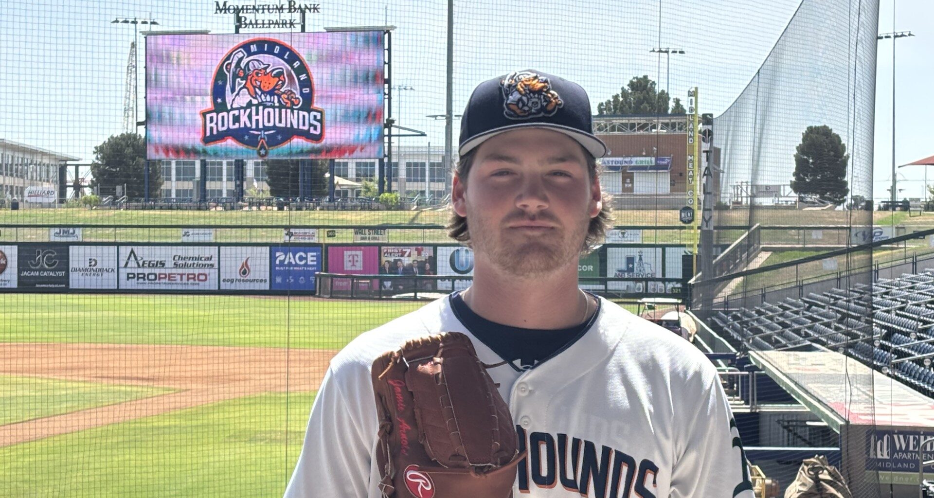 Midland RockHounds pitcher Jamie Arnold was taken by the Athletics with the 11th overall pick of the 2025 Major League Baseball amateur draft out of Florida State. 