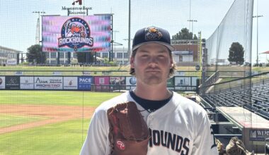 Midland RockHounds pitcher Jamie Arnold was taken by the Athletics with the 11th overall pick of the 2025 Major League Baseball amateur draft out of Florida State. 