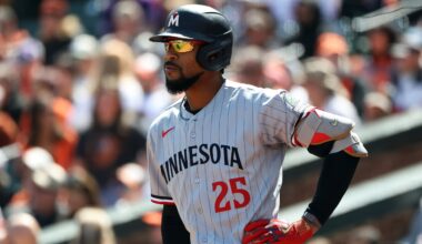 Byron Buxton, MN Twins Escape Injury Scare