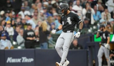 White Sox outfield Everson Pereira on IL with ankle sprain