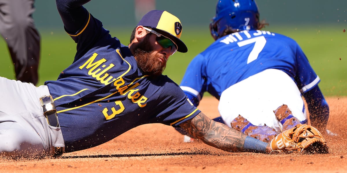 Contreras, Harrison lead Brewers to 8-5 win over Royals