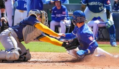 Gary Sanchez HR helps Brewers take series at Royals