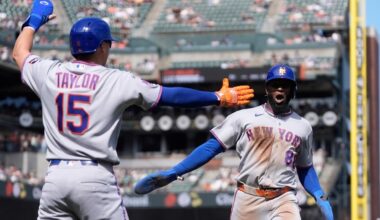 Mets rally in eighth and defeat Giants in three straight games