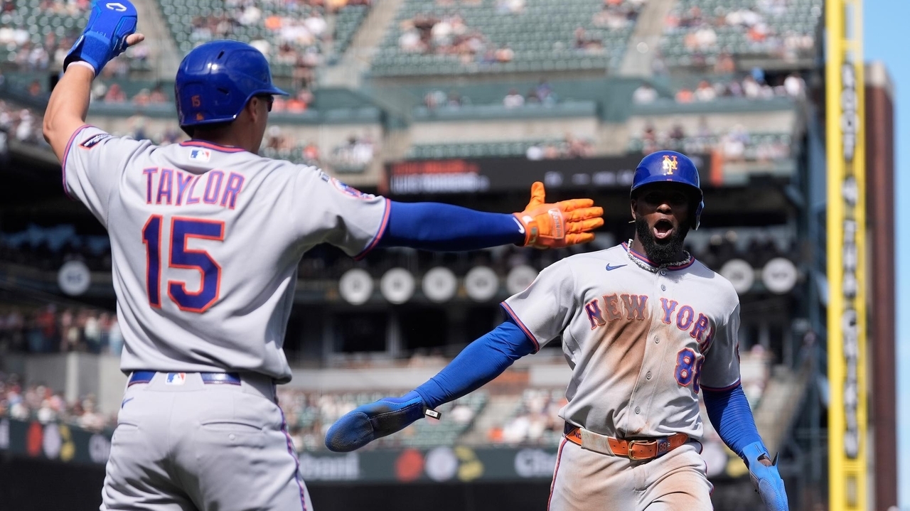 Mets rally in eighth and defeat Giants in three straight games