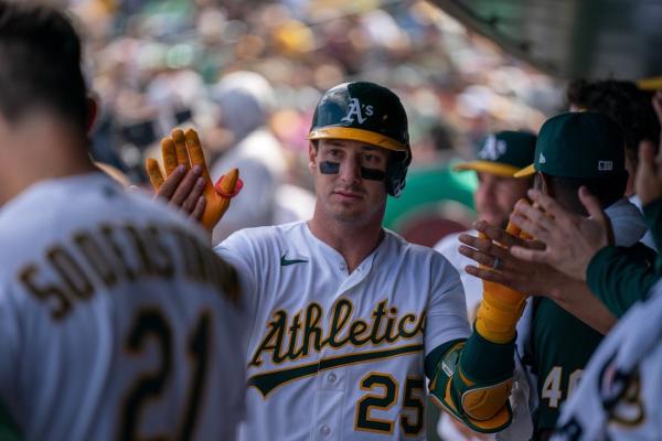 Brent Rooker (2 HRs, 6 RBIs) lifts Athletics over Astros in 10