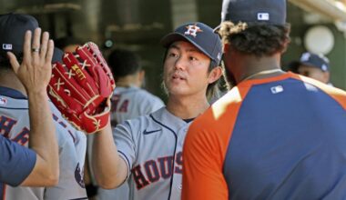 Baseball: Astros' Imai earns 1st MLB win as Murakami hits 250th pro homer