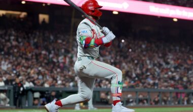 Alec Bohm and Bryce Harper lead rally in 7th as Phillies come back to beat Giants 6-4