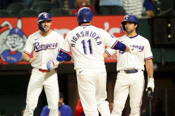 Kyle Higashioka’s homer helps Rangers extend Mariners’ skid