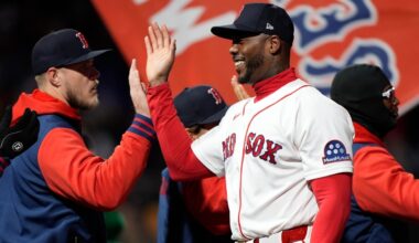 Trevor Story's 2 RBI double lifts Red Sox over Brewers 3-2 and ends 3-game skid