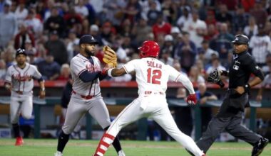 Angels’ Jorge Soler suspended 7 games, Braves’ Reynaldo Lopez 5 for brawl