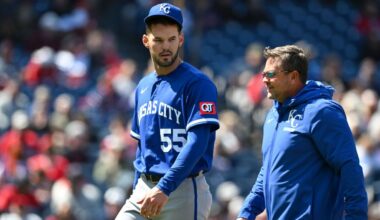 Royals' Ragans expects to make next start after early exit