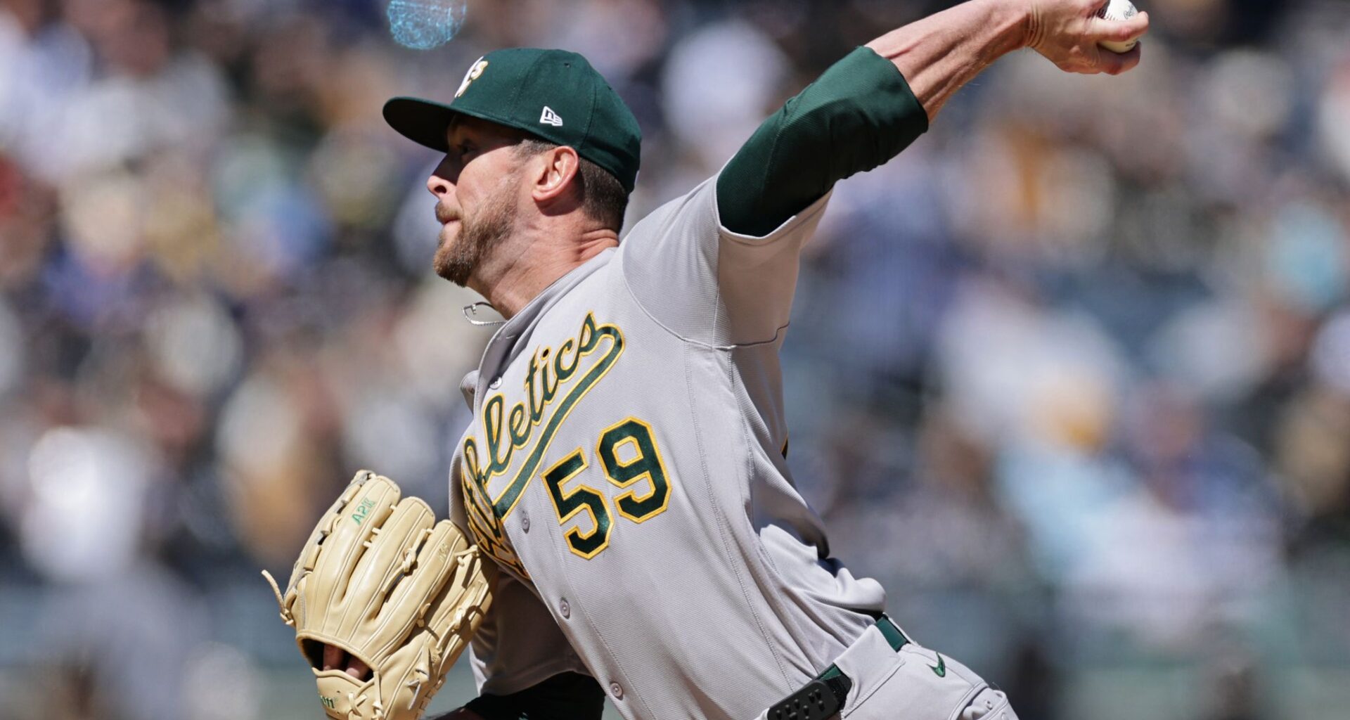 Athletics beat Yankees 1-0 to clinch their first Yankee Stadium series since 2016