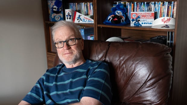 BJ Birdy is back with the Blue Jays. That's news to its creator