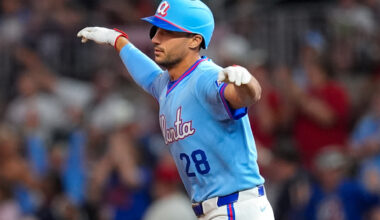 Olson hits long go-ahead homer off Cecconi in 6-run 6th inning as Braves overwhelm Guardians 11-5