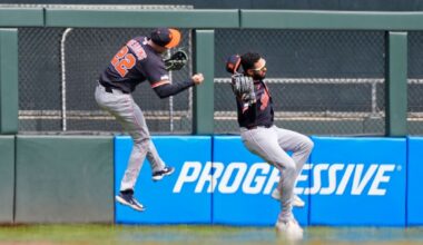 Tigers OF Parker Meadows to IL with broken arm, concussion