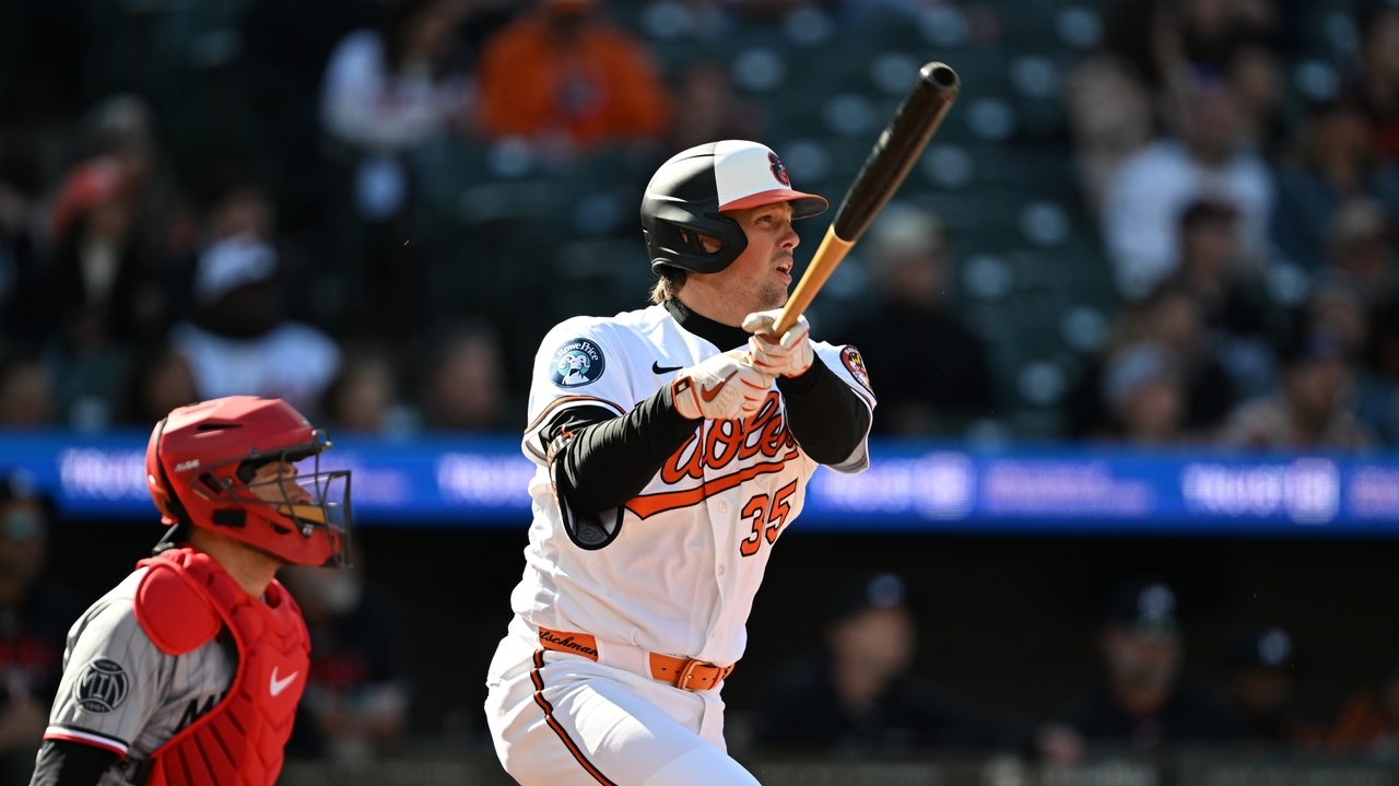 Orioles catcher Adley Rutschman placed on 10-day injured list with left ankle inflammation