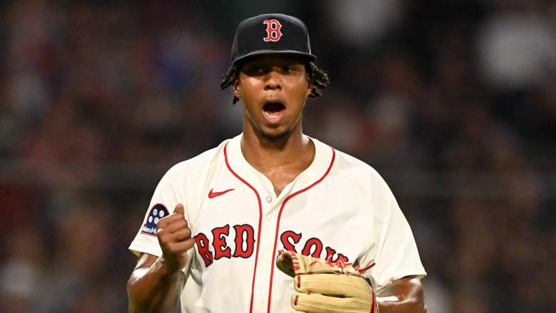 Brayan Bello #66 of the Boston Red Sox