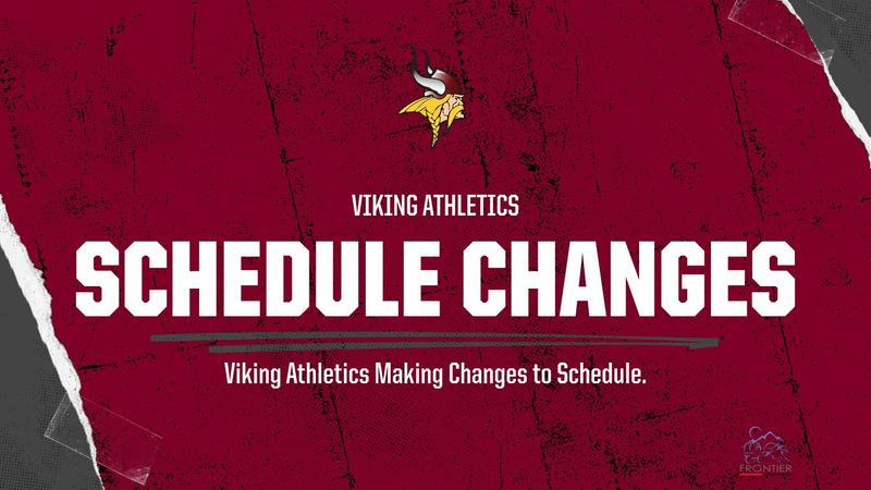 More changes to Viking softball and baseball schedules
