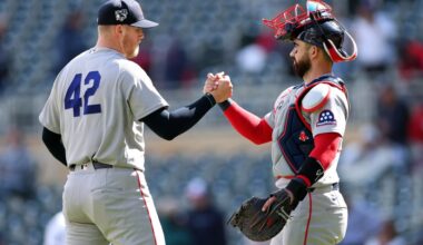 Red Sox 9, Twins 5; Boston swings to salvage finale