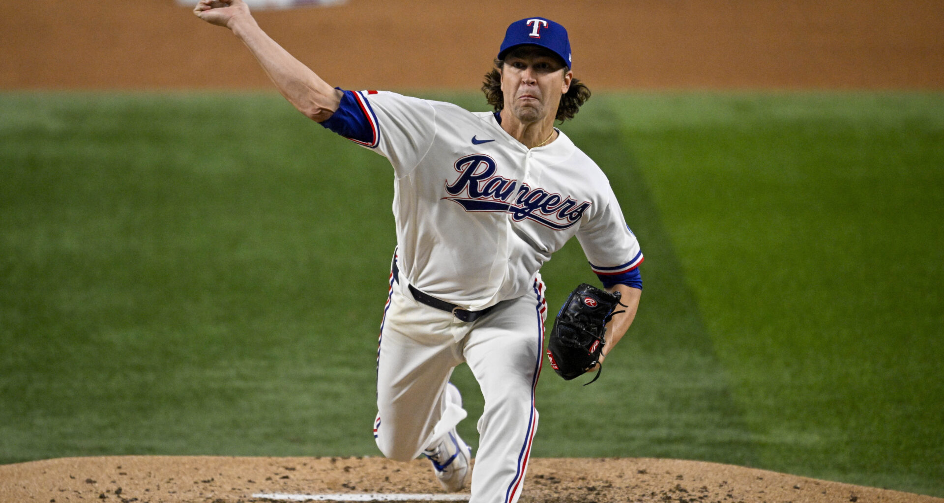 Jacob deGrom of the Texas Rangers MLB