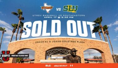 Tonight's Baseball Game Sold Out