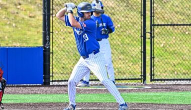 Baseball tallies 16 runs in first half of doubleheader at Bowdoin