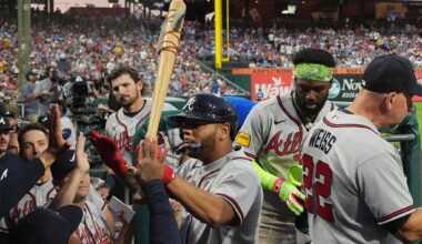 Braves rout Phillies 9-0 for third straight win
