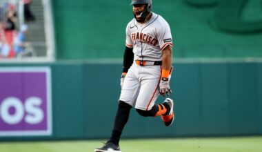 Giants muscle up, back Logan Webb for win in Washington