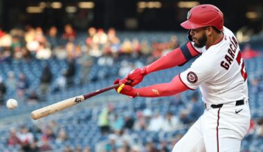Wood's homer, García's 4 hits power the Nationals to an 11-4 win, snapping Atlanta's streak at 6