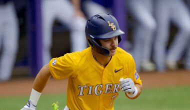 LSU Baseball facing challenges, now without starting outfielder