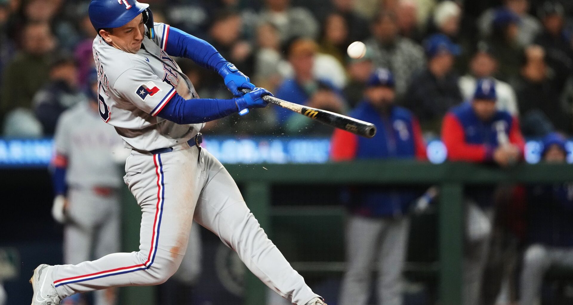 Rangers OF Wyatt Langford going on 10-day IL because of flexor strain in forearm