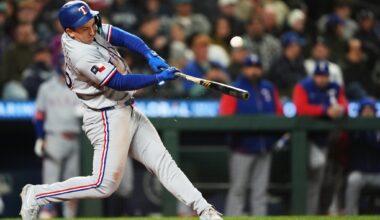 Rangers OF Wyatt Langford going on 10-day IL because of flexor strain in forearm