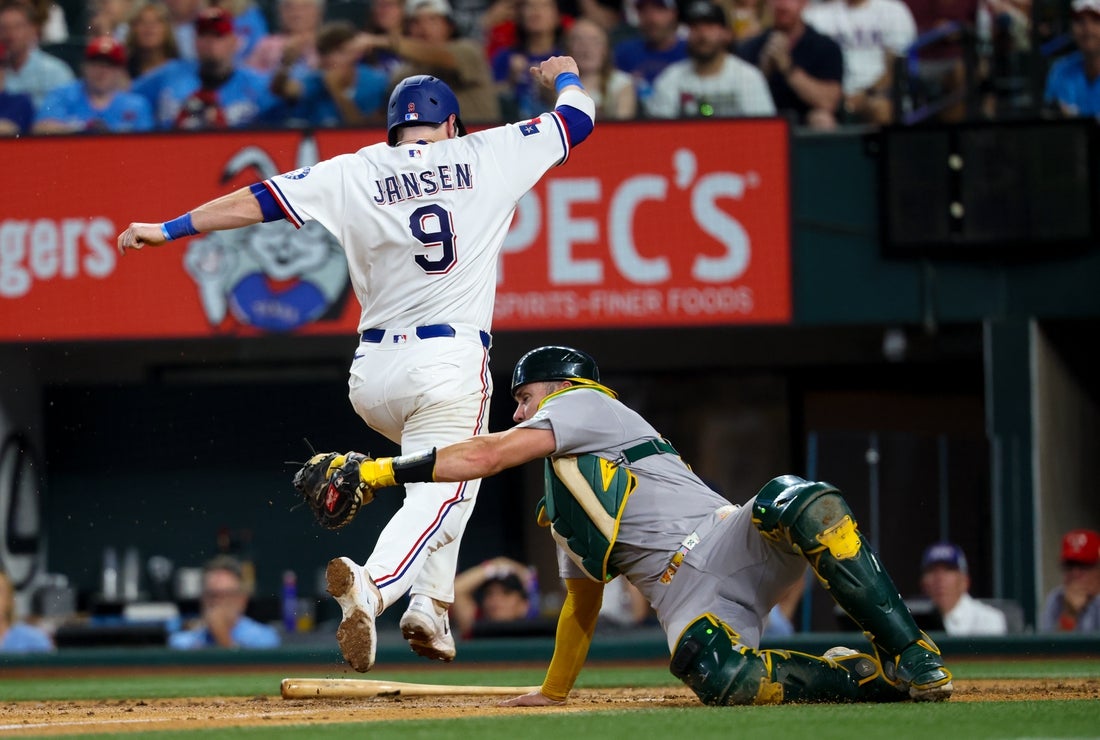 Josh Jung’s two-run blast lifts Rangers past Athletics