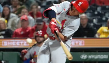 Cards get consecutive HRs, 2-run double in 9th and top Pirates 4-2 after being no-hit into 7th