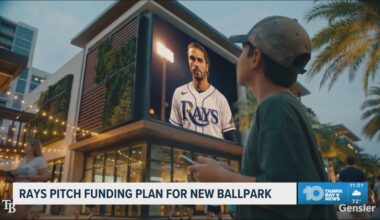 Tampa Bay Rays pitch funding plan for new ballpark