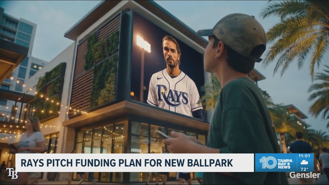 Tampa Bay Rays pitch funding plan for new ballpark