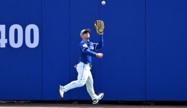 Blue Jays notes: Daulton Varsho’s arm, Dylan Cease’s ceiling and more