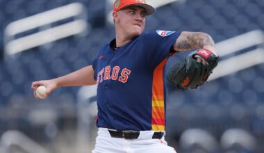 Astros ace Hunter Brown (shoulder) placed on 15-day IL