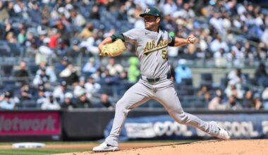 Yankees 1-hit by Springs, Athletics in 1-0 loss