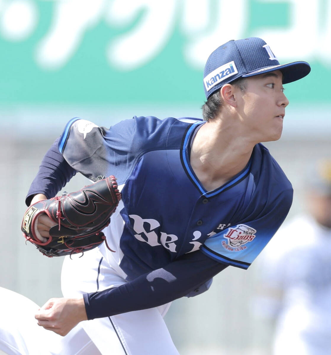 Seibu Lions' Shinya Sugai