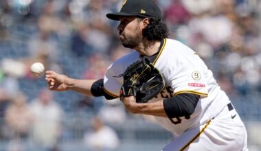 Late bullpen meltdown spoils pitchers’ duel in Pirates’ loss to Padres